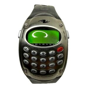 Athletic Works AW048 Digital Calculator Watch‎ - Untested - Needs  Battery